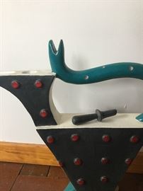 Elyse Saperstein Pottery pitcher. 