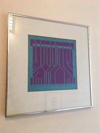 Signed Burton Wasserman proof. 