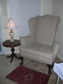 Wing back chair