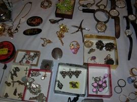 Costume jewelry, sterling