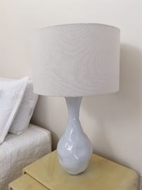 White Ceramic Lamp