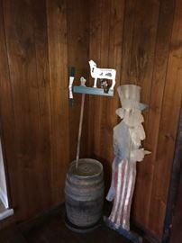 BARREL AND WHIRLIGIGS