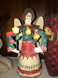 FOLK ART HOLIDAY ANGEL