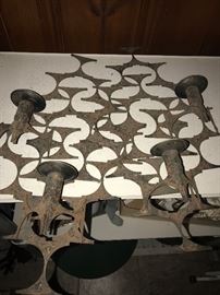 ANTIQUE WALL MOUNT CANDLE HOLDER