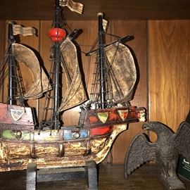 VINTAGE MODEL SHIP