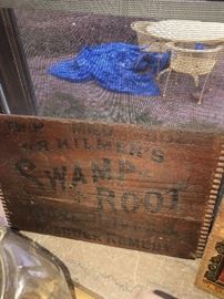 ANTIQUE WOODEN SIGN