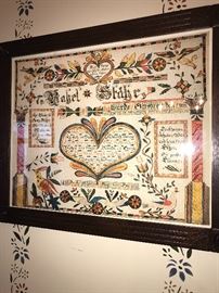 COPY OF ANTIQUE FRAKTUR