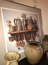 STONEWARE FRAMED POSTER