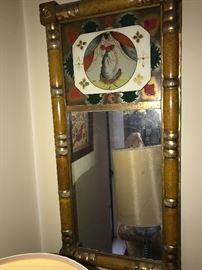 ANTIQUE FEDERAL MIRROR CIRCA 1820S