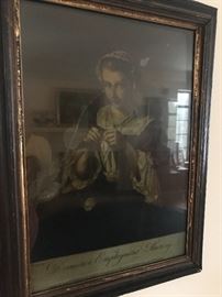 ANTIQUE FRAMED PICTURE