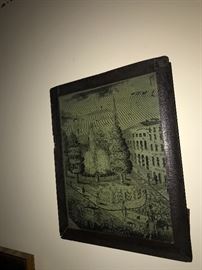 ANTIQUE FRAMED PICTURE