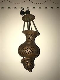 VINTAGE BRASS CENSER INCENSE BURNER