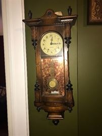 ANTIQUE PF BOLLENBACH CLOCK