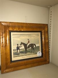 HORSE TRAINER AND RIDER LITHO