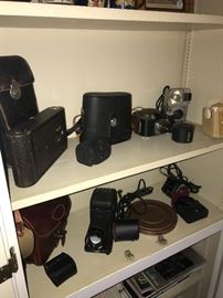 VINTAGE CAMERAS AND LENSES