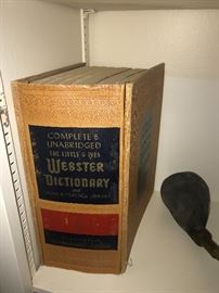 HUGE WEBSTER DICTIONARY