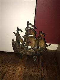 CAST IRON SHIP DOOR STOPPER