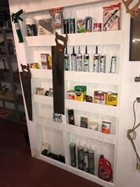 CALK / SAWS / GARDEN CHEMICALS