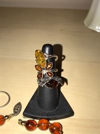 AMBER RINGS