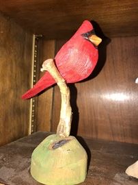 KEITH COLLIS WOODEN BIRD