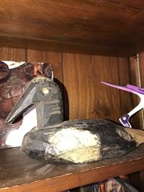 PRIMITIVE DUCK DECOY