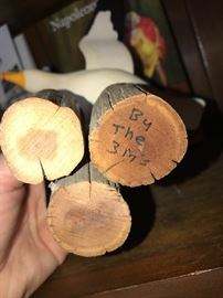 HAND-CARVED WOODEN BIRD