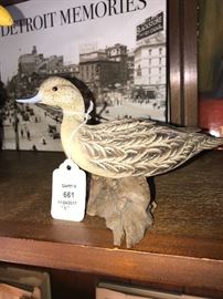 LARRY TAWES SR. SIGNED DUCK