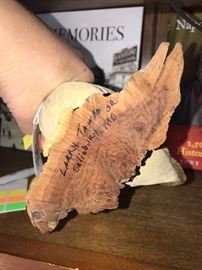 LARRY TAWES SR. SIGNED DUCK