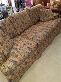 One of a pair of sofas
