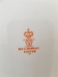 Back stamp on R. C. Derby vase