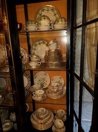 Two of the sets of china