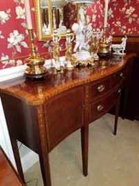 Note the bell flower pattern at the tops of the legs