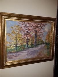 Oil on Canvas, signed and dated 1942.  Signed by H. Julien. (Not Henri Julien who died in 1908....)
