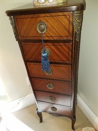 Closer look at the lingerie chest