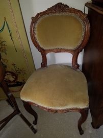 The other Victorian style chair