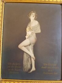 August Birthday picture.  "The Sardonyx and the Peridot are the August Birthstones....The Diamond should also be worn as a Talismanic Gem".  Guessing this is from the 1920's. 