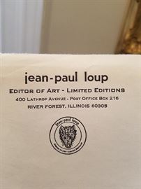 Original paperwork with enamel on copper