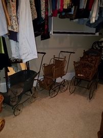 Doll buggies on parade!