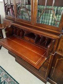 Showing the desk section opened