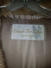 label on the fur