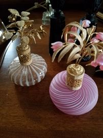 DeVilbiss Atomizers.  Both with bottles made in Italy