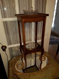 Miniature stand on a table