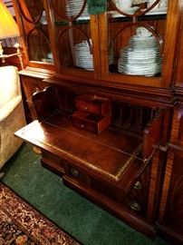 Showing the desk section open