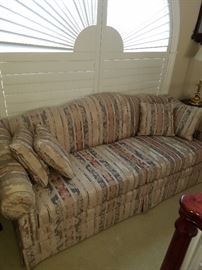 Upholstered sofa by Drexel