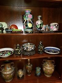 Cloisonne, Porcelain, etc.