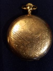 Jacob's Special, Muskegon, Michigan gold filled hunting case watch