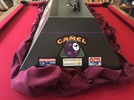 Joe Camel Pool Table Light