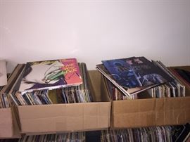 Large Lp Record Collection