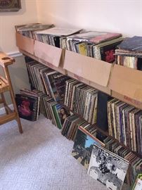 Large Lp Record Collection