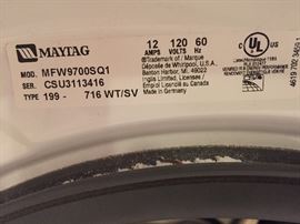 Maytag Washer